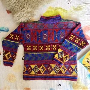 Genuine Vintage 80’s-90’s Funky Knit Sweater